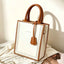 Trendy Small Square Bag DIY Craft Kit, Simple Hand‑Sew Shoulder & Crossbody Handbag for Women - MyStitchBag