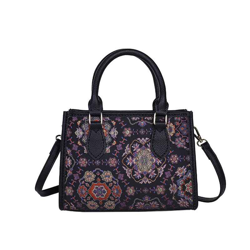 Traditional Pattern Tote Bag DIY Kit – Handmade Shoulder Bag Craft Kit - MyStitchBag