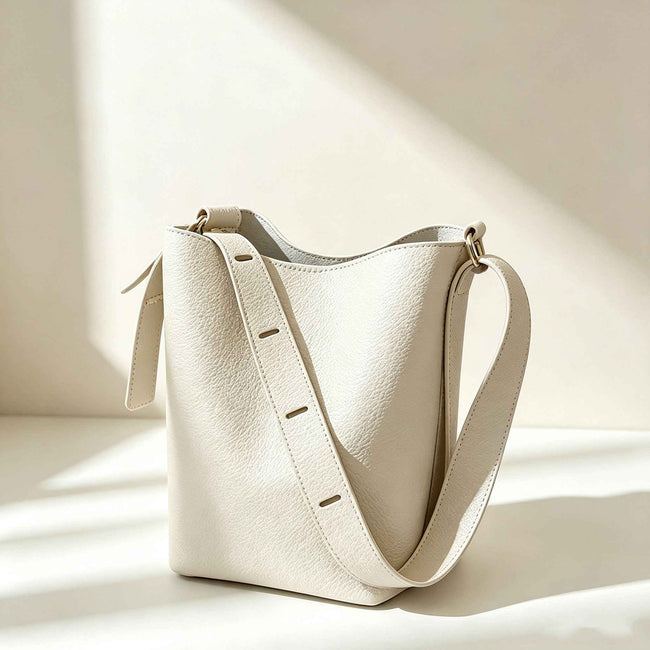 Vintage Bucket Bag DIY Kit – Handmade Lychee Pattern Shoulder Bag - MyStitchBag Hover Image
