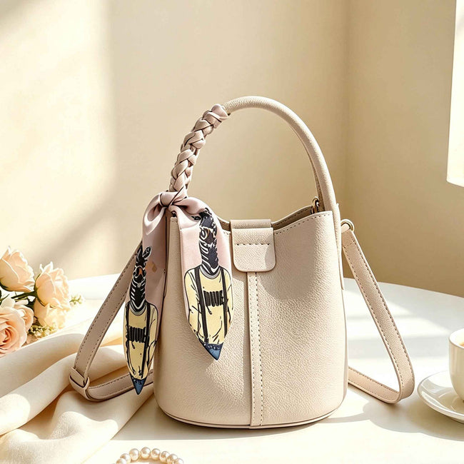Korean Style Bucket Bag DIY Kit – Make Your Own Handmade Crossbody Bag - MyStitchBag Hover Image
