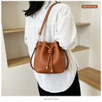 Drawstring Bucket Bag DIY Kit – Handmade Shoulder Bag Making Kit with Step-by-Step Tutorial - MyStitchBag