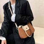 DIY Woven Saddle Crossbody Bag Kit | Handmade Shoulder Bag Material Pack