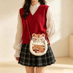DIY Cute Cartoon Tiger Crossbody Bag Kit | Handmade Bag Material Pack