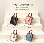 Trendy Small Square Bag DIY Craft Kit, Simple Hand‑Sew Shoulder & Crossbody Handbag for Women - MyStitchBag