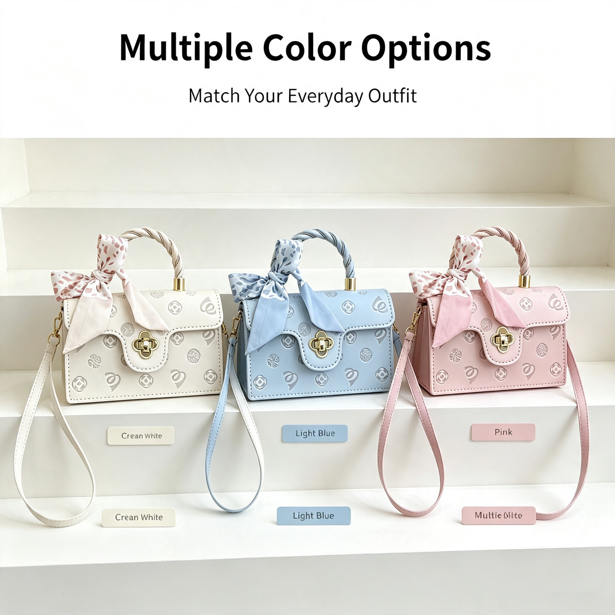 Cherry Blossom Crossbody Bag DIY Kit – Make Your Own Handmade Mini Bag | Beginner Friendly Craft Kit - MyStitchBag