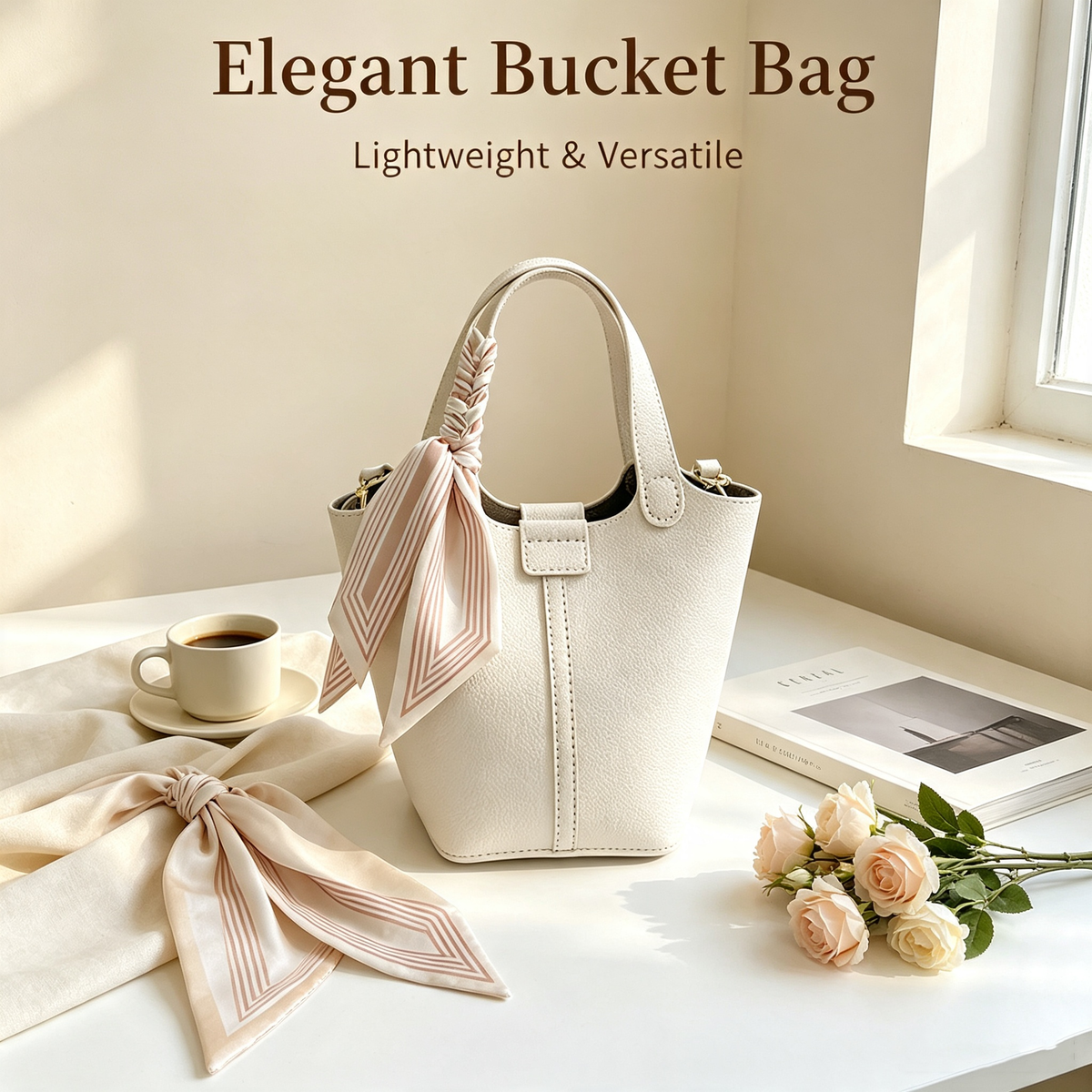 Stylish Bucket Handbag DIY Kit – Create Your Own Handmade Shoulder Bag - MyStitchBag