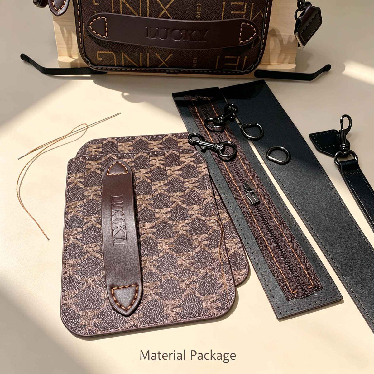 DIY Mini Crossbody Camera Bag Kit | Handmade Material Pack - MyStitchBag