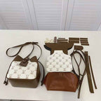 DIY Bear Print Bucket Bag Kit | Handmade Crossbody Bag Material Pack