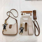 DIY Two-Tone Hobo Shoulder Bag Kit | Handmade Crossbody Material Pack