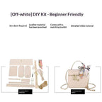 DIY Quilted Mini Box Handbag Kit | Handmade Crossbody Material Pack