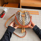 DIY Vintage Print Bucket Bag Kit | Handmade Crossbody Material Pack