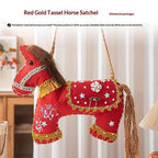 DIY Cute Cartoon Horse Crossbody Bag Kit | Handmade Bag Material Pack