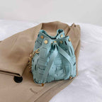 DIY Woven Mini Bucket Bag Kit | Handmade Crossbody Material Pack