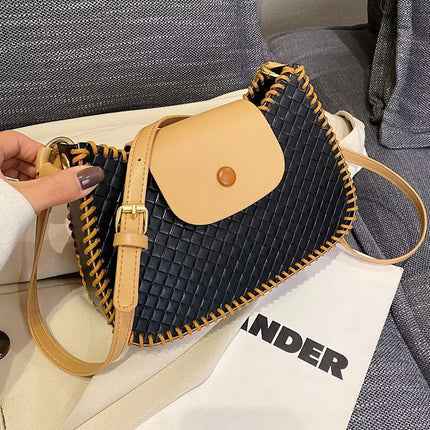 DIY Woven Saddle Crossbody Bag Kit | Handmade Shoulder Bag Material Pack