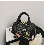 DIY Graffiti Print Mini Boston Bag Kit | Handmade Crossbody Material Pack