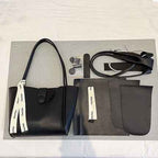 DIY Contrast Color Tote Bag Kit | Handmade Shoulder Bag Material Pack