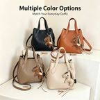 Elegant Bucket Bag DIY Kit – Create Your Own Handmade Shoulder Bag - MyStitchBag