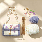 DIY Cute Fluffy Cartoon Flap Crossbody Bag Kit | Handmade Bag Material Pack