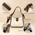 DIY Two-Tone Hobo Shoulder Bag Kit | Handmade Crossbody Material Pack