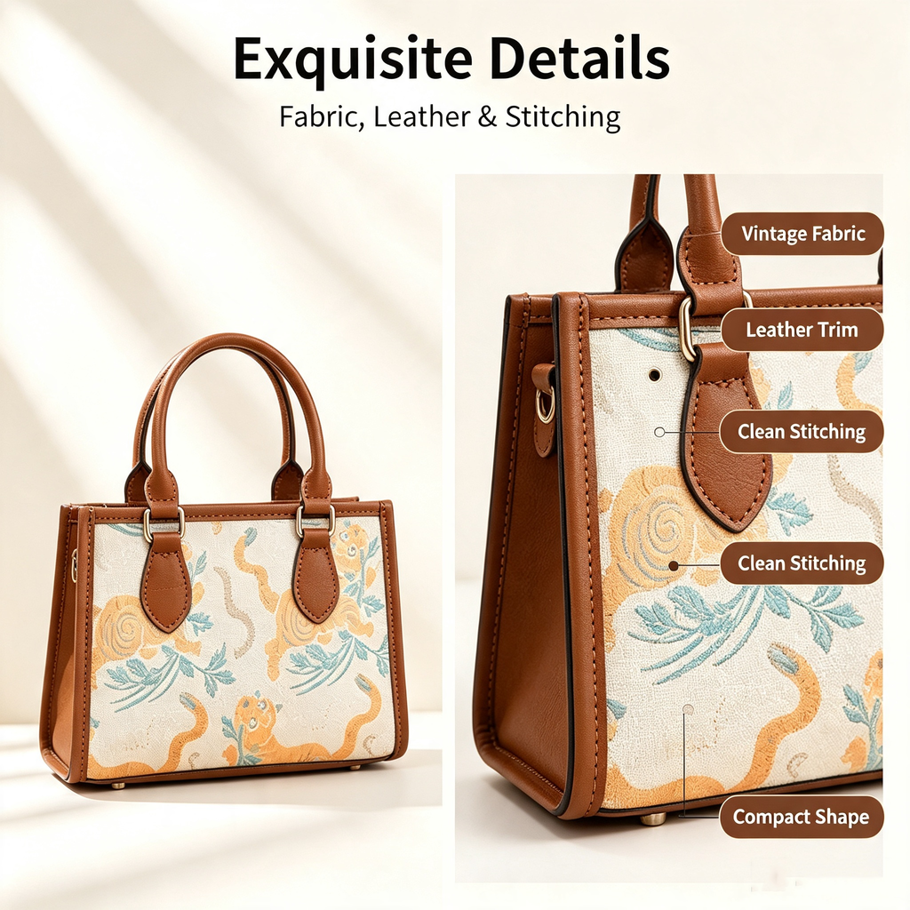 Embroidery Tote Bag DIY Kit – Make Your Own Handmade Pattern Bag | Creative Sewing Kit - MyStitchBag
