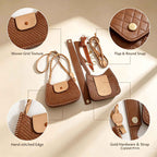 DIY Woven Saddle Crossbody Bag Kit | Handmade Shoulder Bag Material Pack