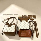 DIY Bear Print Bucket Bag Kit | Handmade Crossbody Bag Material Pack