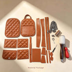 DIY Quilted Mini Backpack Kit | Handmade Crossbody Bag Material Pack