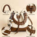 DIY Two-tone Bucket Bag Kit | Handmade Crossbody Bag Material Pack