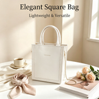 Trendy Small Square Bag DIY Craft Kit, Simple Hand‑Sew Shoulder & Crossbody Handbag for Women - MyStitchBag