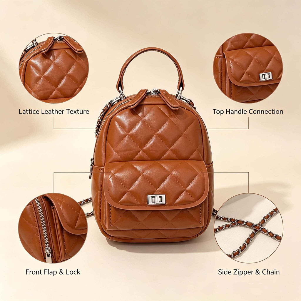 DIY Quilted Mini Backpack Kit | Handmade Crossbody Bag Material Pack