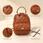 DIY Quilted Mini Backpack Kit | Handmade Crossbody Bag Material Pack