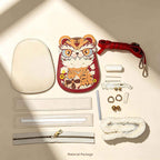 DIY Cute Cartoon Tiger Crossbody Bag Kit | Handmade Bag Material Pack