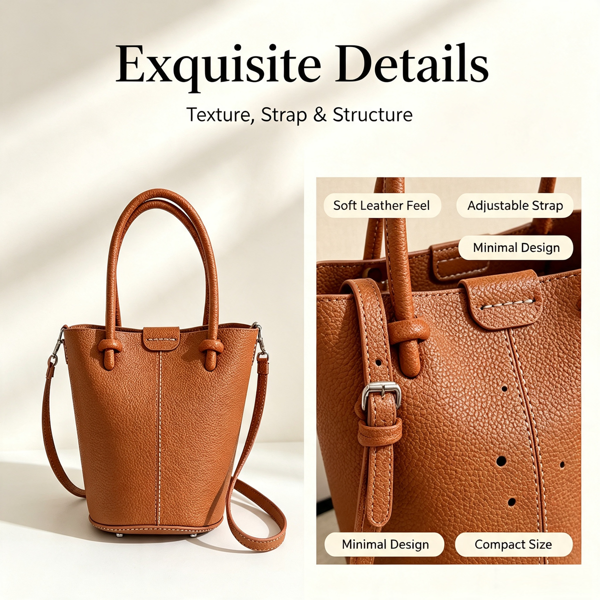 Square Crossbody Bag DIY Kit – Create Your Own Stylish Mini Handbag - MyStitchBag