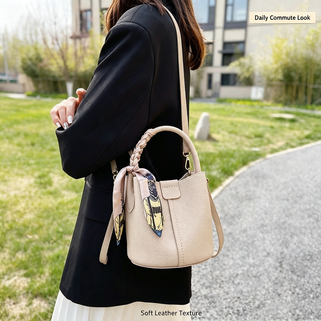 Korean Style Bucket Bag DIY Kit – Make Your Own Handmade Crossbody Bag - MyStitchBag