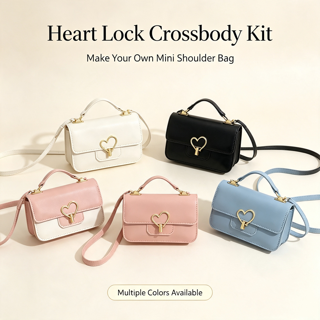 Traditional Pattern Tote Bag DIY Kit – Handmade Bag Making Set with Premium Fabric for Beginners - MyStitchBag