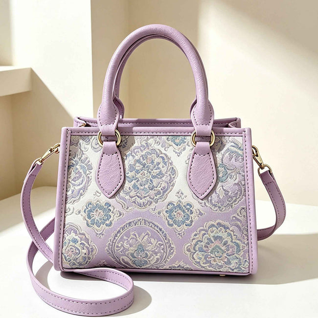 Traditional Pattern Tote Bag DIY Kit – Handmade Shoulder Bag Craft Kit - MyStitchBag Hover Image