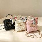 DIY Quilted Mini Box Handbag Kit | Handmade Crossbody Material Pack