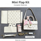 Cherry Blossom Crossbody Bag DIY Kit – Make Your Own Handmade Mini Bag | Beginner Friendly Craft Kit - MyStitchBag