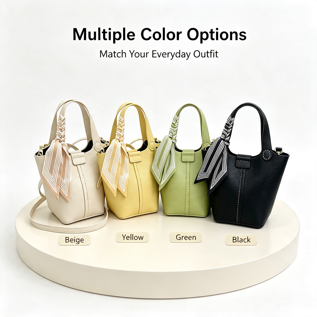Stylish Bucket Handbag DIY Kit – Create Your Own Handmade Shoulder Bag - MyStitchBag