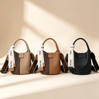 Two-Tone Bucket Bag DIY Kit – Vintage Handmade Crossbody Bag Making Kit - MyStitchBag