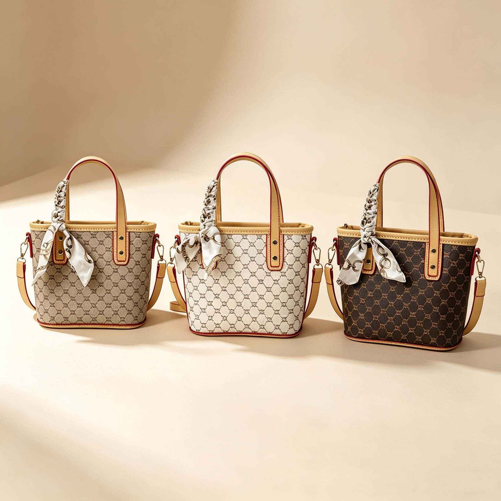 DIY Vintage Print Mini Tote Bag Kit | Handmade Crossbody Material Pack - MyStitchBag