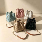 DIY Woven Mini Bucket Bag Kit | Handmade Crossbody Material Pack