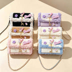 DIY Cute Fluffy Cartoon Flap Crossbody Bag Kit | Handmade Bag Material Pack