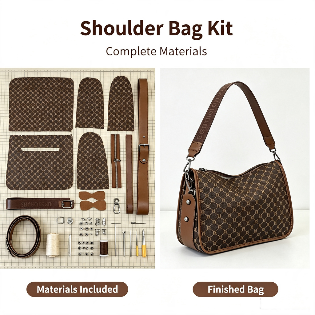 Matching Crossbody Bag DIY Kit – Handmade Bag Making Set for Creative Couples - MyStitchBag