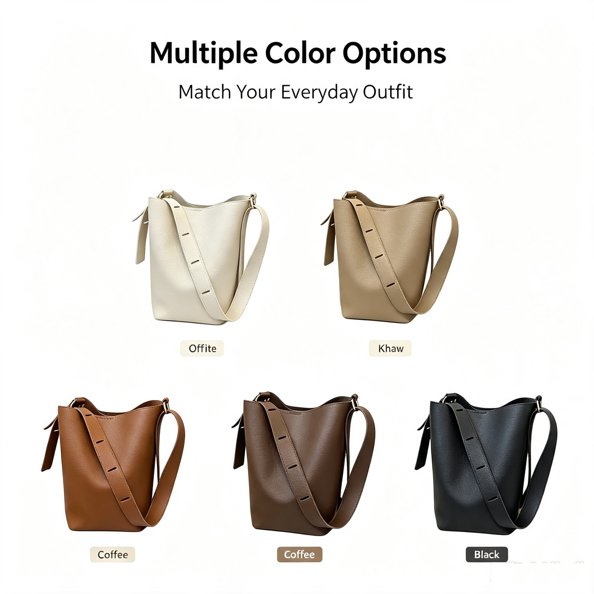 Vintage Bucket Bag DIY Kit – Handmade Lychee Pattern Shoulder Bag - MyStitchBag