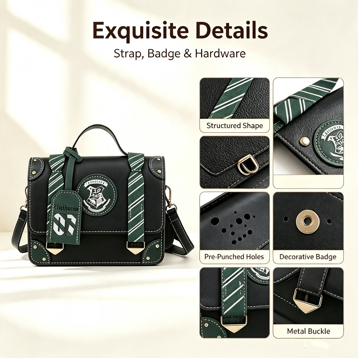 British College Style Bag DIY Kit – Classic Handmade Messenger Bag Making Project - MyStitchBag