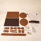 Two-Tone Bucket Bag DIY Kit – Vintage Handmade Crossbody Bag Making Kit - MyStitchBag