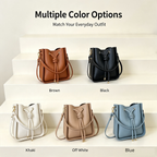 Drawstring Bucket Bag DIY Kit – Handmade Shoulder Bag Making Kit with Step-by-Step Tutorial - MyStitchBag