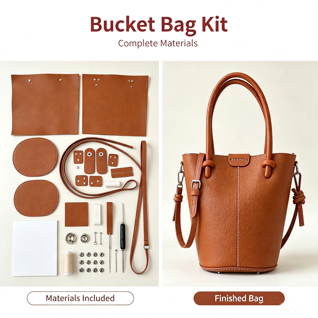 Square Crossbody Bag DIY Kit – Create Your Own Stylish Mini Handbag - MyStitchBag