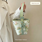 Song Brocade Bucket Bag DIY Kit – Unique Fabric Handbag Making Kit for Women - MyStitchBag